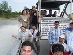 Zet boat drive at Narangarh during 2nd PS Meet