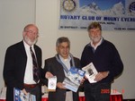 Visiting Rotarians from RC of Innsbruck and RC of Nittadel Germany