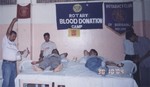 Rotary blood donation camp