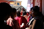 villagers waiting for papsmare test