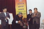 Inauguration of Rota Quiz 2009 by DG. Dr. Tika Man Vaidya on 7th Feb 2009