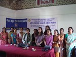 Ann's group with Dr. Sushila Baidya, who organized Breast Cancer awareness program on 25th Oct 2008.