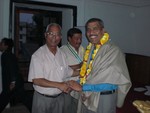 Felicitation to Rtn. Dilendra Raj Shrestha for him being awarded 