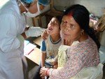 Dental Check up on 9th Sept 06 at Balodaya Secondary School, Dhapakhel