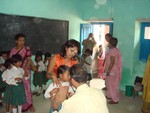 Rheumatic heart check up camp at Adarsha Kanya H.School