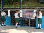 Vision test of studends in Govt. School