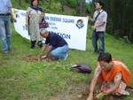 Participating tree plantation program on 28th July 06