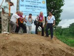 Site inspection of Safe drinking water project at Dhapakhel by Donor Rtn from Japan