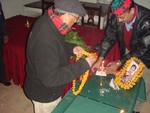 DGE Rtn. Ratna Man Shakya at Condolence meeting of Late Ann Indu Joshi