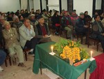 Invitees in Condolence meeting of Late Ann Indu Joshi  