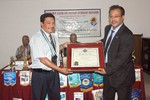 Charter certificate hand over to In coming President by Out going President