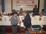 PHF Certificate to Rtn. Dr. Surendra Prasad Joshi