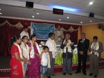 Charter President Rtn. Ram Prasad Joshi inducting new member Gyanendra Bhari