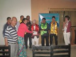 Vocational Award presented to Kartik Nach Samrachan Samiti, Mangalbazar.