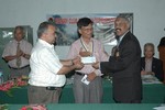 Rs. 100,111/- donation by IPP Rtn. K.R.Amatya for Girl Child scholarship fund