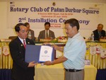 Four Avenues of Service Citation to Rtn. Sargat Vaidya